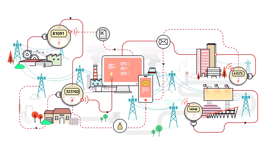 Vodafone IOT takes electric meter readings